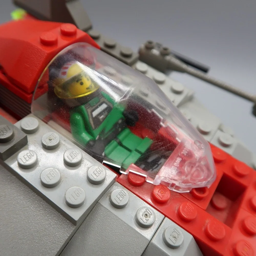 LEGO Star Wars #7134 A-Wing Fighter One Minifigure Used 2000 - Picture 3 of 7
